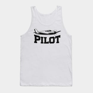 Pilot Aircraft Gift Tank Top